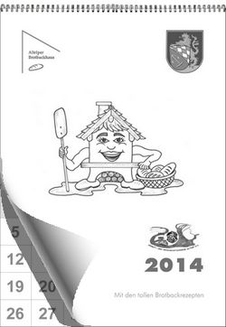 Altriper Brotbackhaus-Kalender 2014