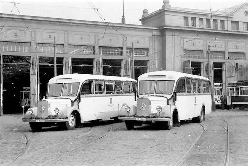 1910 wurde das Straßenbahndepot in Ludwigshafen in Betrieb genommen, ab 1929 wurden auch Omnibusse mit aufgenommen. (Foto: ludwigshafen.de)