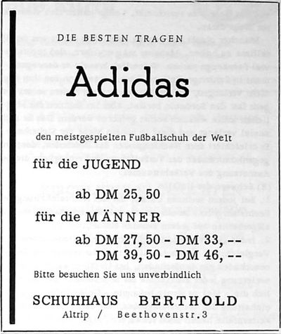 SCHUHHAUS BERTHOLD (Nachrichtenblatt der Gemeinde Altrip | Donnerstag, den 8. August 1963 | 4. Jahrgang - Nummer 32)