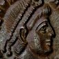 Valentinian Kleinbronze (367 - 375 n.Ch.) - Detail Vorderseite