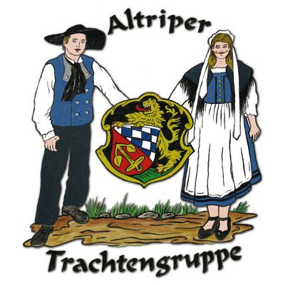 Die Altriper Trachtengruppe beim Landesfestumzug in Weinheim