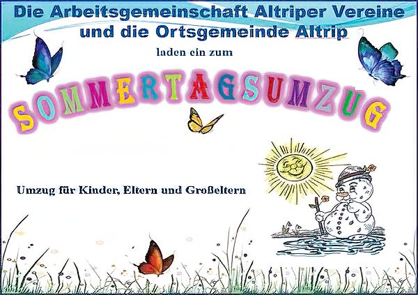 Sommertagsumzug Altrip