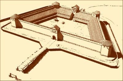 Das spätrömische Kastell „Alta Ripa”