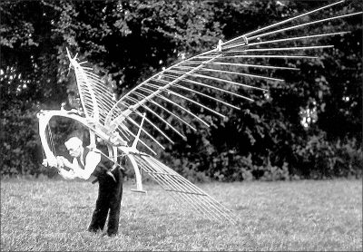 Der fliegende Mensch von Altrip