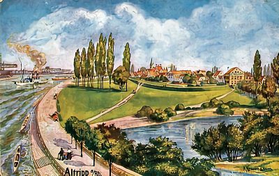 Bau der  Fährstraße