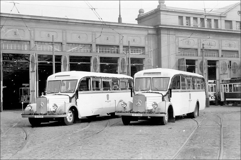 1910 wurde das Straßenbahndepot in Ludwigshafen in Betrieb genommen, ab 1929 wurden auch Omnibusse mit aufgenommen. (Foto: ludwigshafen.de)