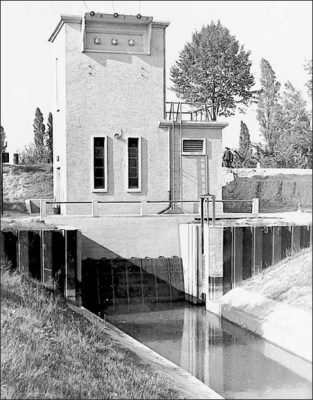 Gräben sorgen für trockene Füße