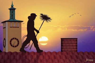 Schornsteinfeger war häufig Gast