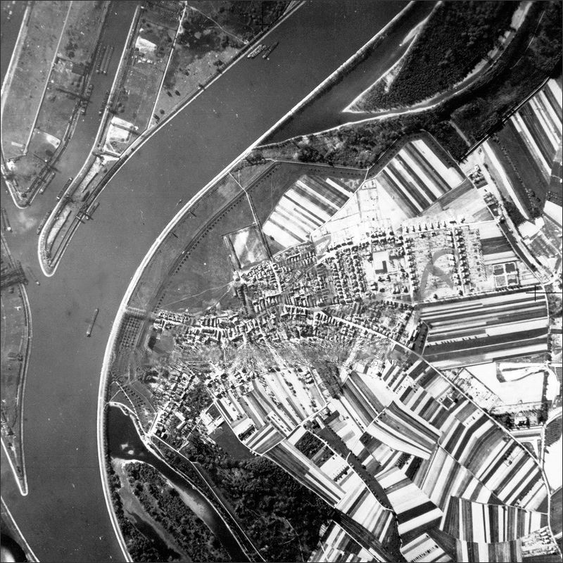 Ziel Altrip? – Aufnahme der Luftaufklärung der "Royal Air Force"