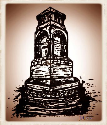 Das Regino-Denkmal in Altrip