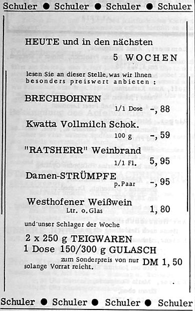 Nachrichtenblatt der Gemeinde Altrip | Donnerstag, den&nbsp;2. Juli 1964 | 5. Jahrgang - Nummer 27&nbsp;-  Schuler