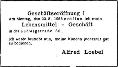 Nachrichtenblatt der Gemeinde Altrip | Donnerstag, den&nbsp;19. August 1965 | 6. Jahrgang - Nummer 33