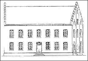 Altes Altriper Rathaus - Längsansicht