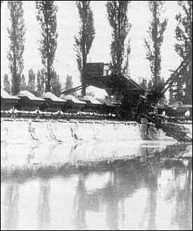 Baggerstelle der Fa. Baumann am Schwanenweiher