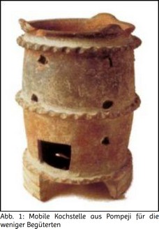 Speisen bei den Römern