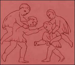 Dies et Nox - in der Reiterversion - von einem römischen Sarkophagrelief