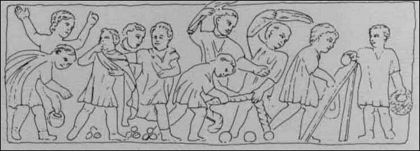 Ludi Nucum - Spiele mit Nüssen