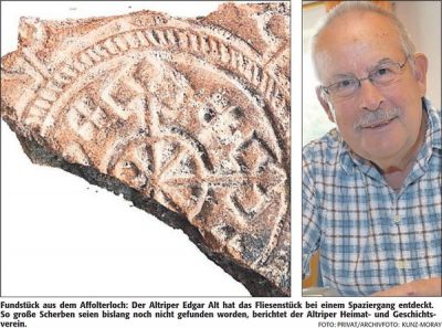 Scherbenschatz im Acker