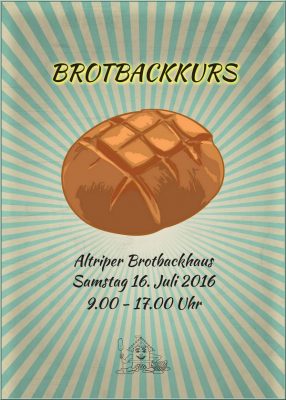 Brotbackkurs im Altriper Backhaus