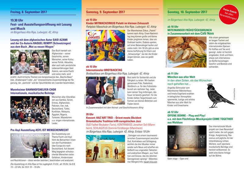 MITEINANDER – Interkulturelles Fest Altrip