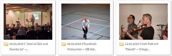 Unser Fotoalbum "ALTRIP FEIERT 2019"