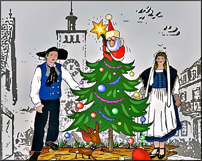 Besinnliche Festtage und einen guten Start ins neue Jahr 2025