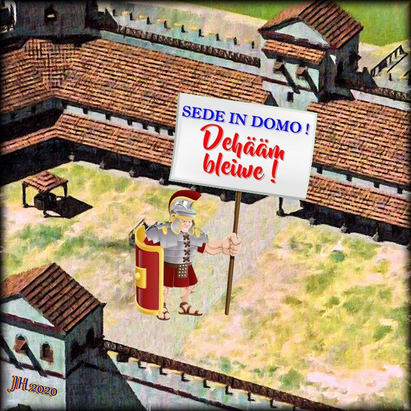 Gib Corona keine Chance !   #   SEDE IN DOMO - Dehääm bleiwe !