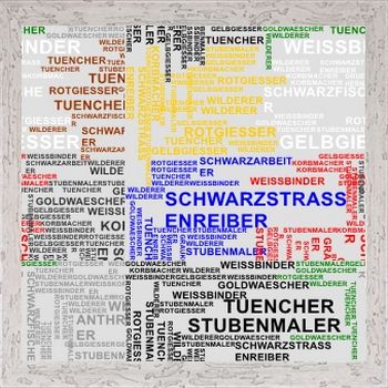Von Weißbinder bis Schwarzbrenner