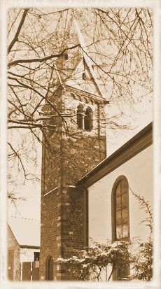 Brand der protestantischen Kirche