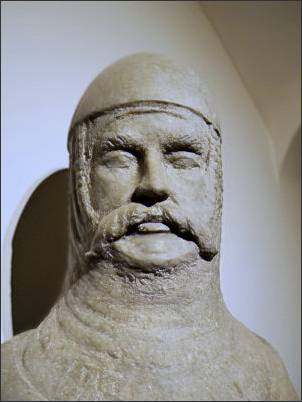 Steinbildnis von Ludwig II., dem Strengen (Foto: Wikipedia/Thomas Springer)