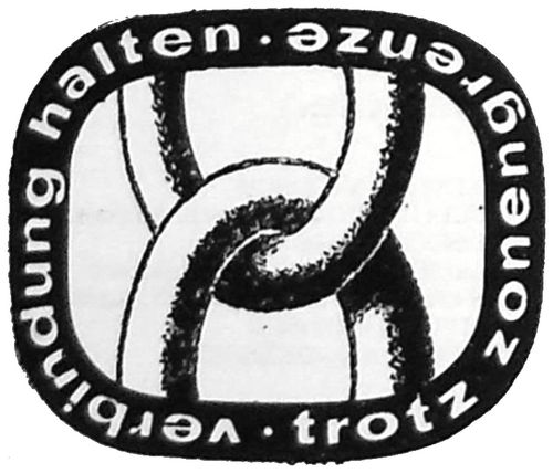 Verbindung halten trotz Zonengrenze (Quelle: Nachrichtenblatt der Gemeinde Altrip,&nbsp;18. Oktober 1962)