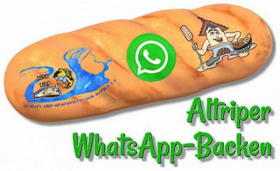 Ab Dezember wieder Altriper WhatsApp-Backen