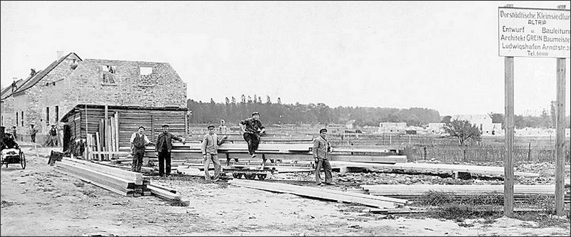 1933: Selbsthilfe schafft Wohnraum in vorstädtische Kleinsiedlung