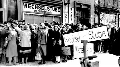 Währungsreform: 124.610 Deutsche Mark für 3114 Altriper