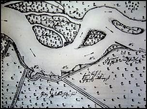 Weiter wurden sogenannte „Kribben“ verbaut, um die Strömung vom Prallhang abzuleiten