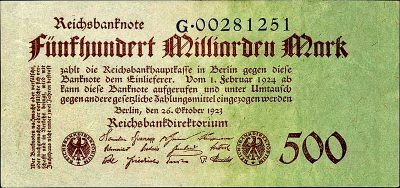 Einzelfahrschein für 50 Milliarden Mark