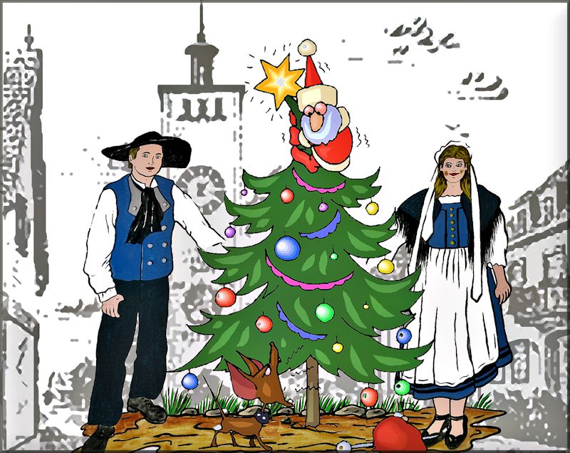 Besinnliche Feiertage und einen guten Start ins neue Jahr 2024