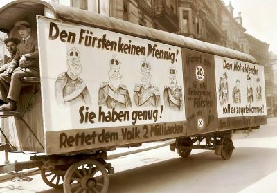 Entschädigungslose Fürstenenteignung