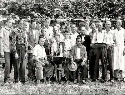 Die Altriper Kaninchenzüchter 1957