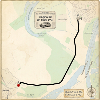 Altrip nach Waldsee