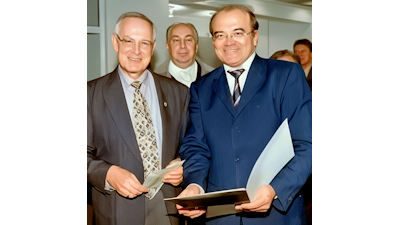 Ehrung für Wolfgang Schneider