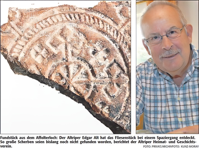 Scherbenschatz im Acker