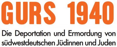 Landesausstellung „GURS 1940“ in Altrip - GURS 1940
Die Deportation und Ermordung von
südwestdeutschen Jüdinnen und Juden