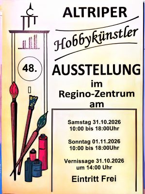 Ausstellung der Altriper Hobbykünstler 2026