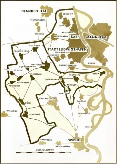 Der „Landkreis Ludwigshafen am Rhein“ anno 1956