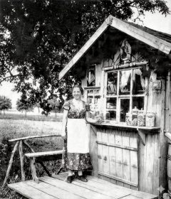 Das ehemalige Haus Fink in Altrip, wo sich in den 1920er Jahren der erste Kiosk in Altrip