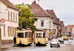 Straßenbahnendhaltestelle Ludwigshafen-Rheingönheim