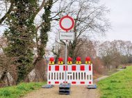 Hochwasser in Altrip am 2. Februar 2021 (Fotos: Iris Hajok)