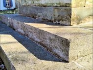 Erster Schritt zur Reinigung des Regino-Denkmals Erster Schritt zur Reinigung des Regino-Denkmals