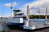 Die neue Rheinfähre für Altrip. Die neue Rheinfähre für Altrip.